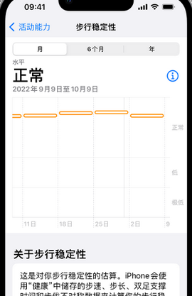 剑川iPhone手机维修如何在iPhone开启'步行稳定性通知'