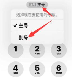 剑川苹果14维修店分享iPhone 14 Pro Max使用副卡打电话的方法 